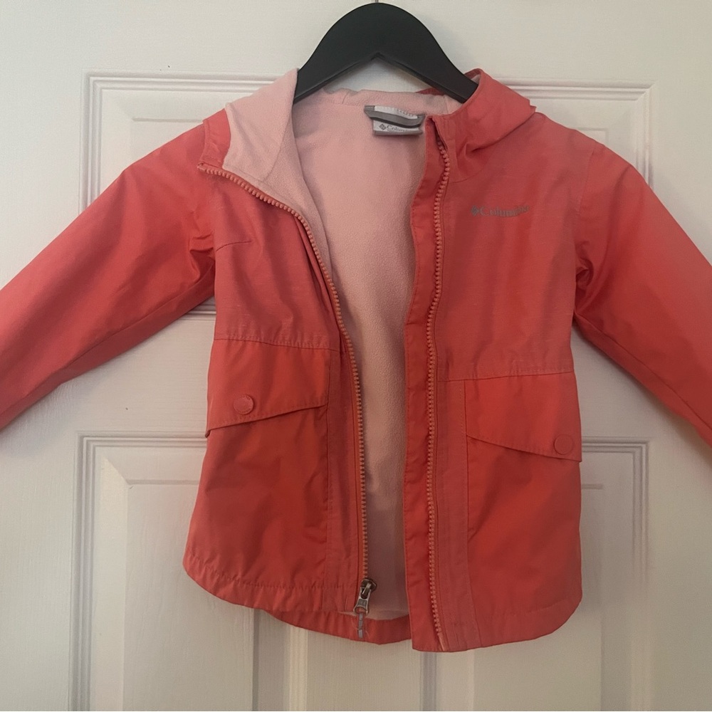 Columbia fleece lined zip up